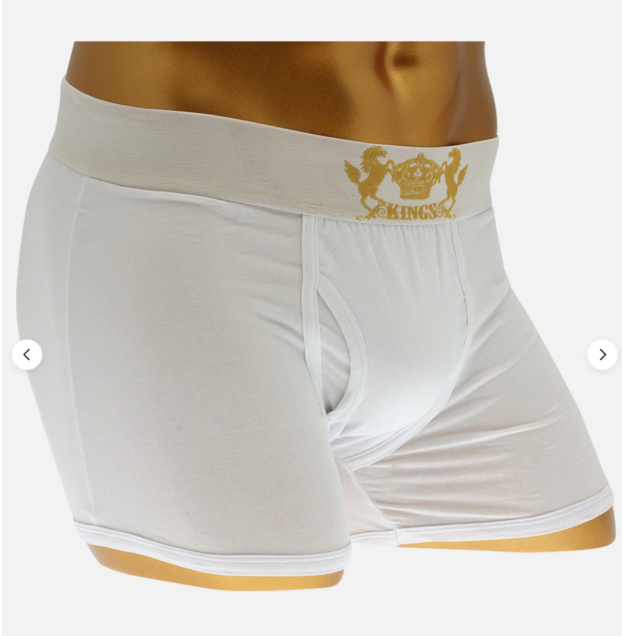 Kings Trillion Men's Underwear – Phantom White — back